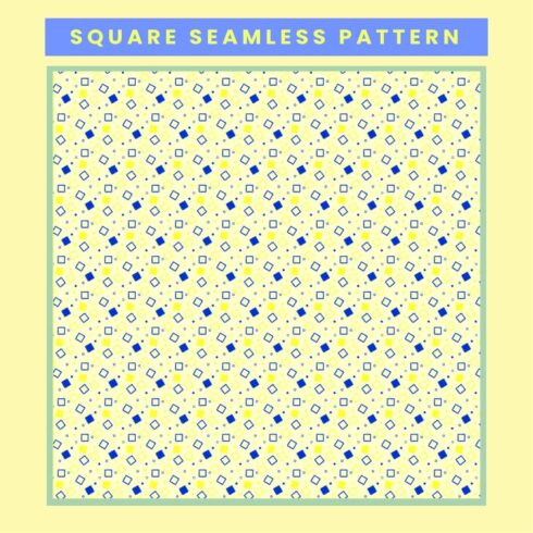 Square Seamless Pattern main cover.