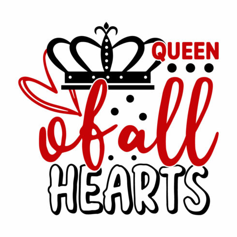 Image for prints with exquisite inscription Queen Of All Hearts