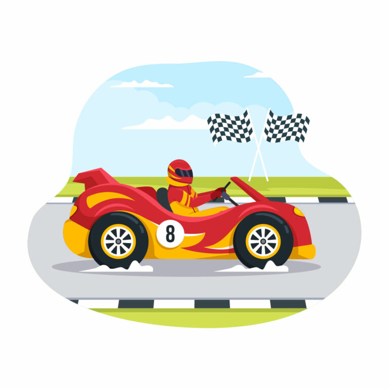 15 Formula Racing Sport Car Illustration - MasterBundles