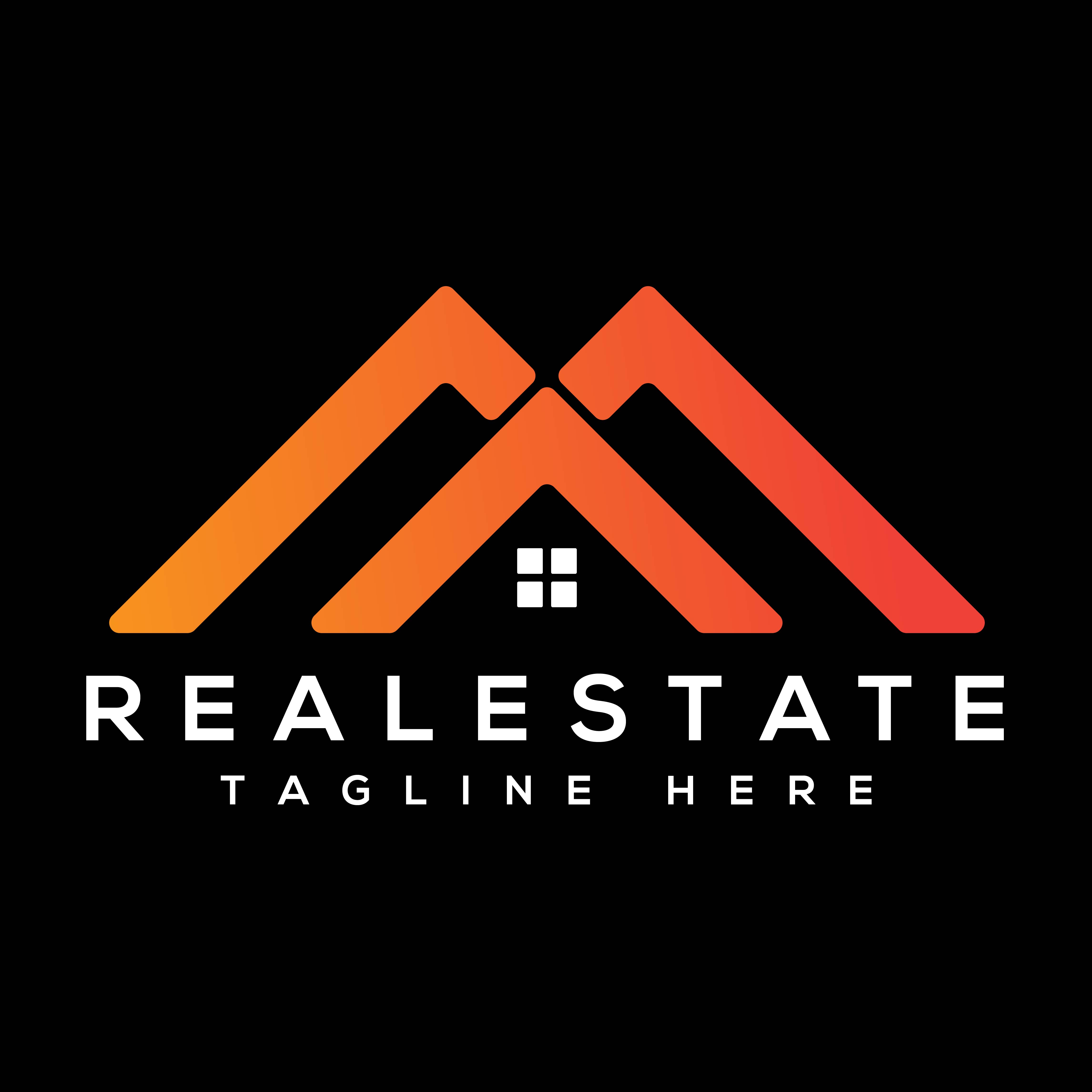 Real Estate Logo Design main cover.