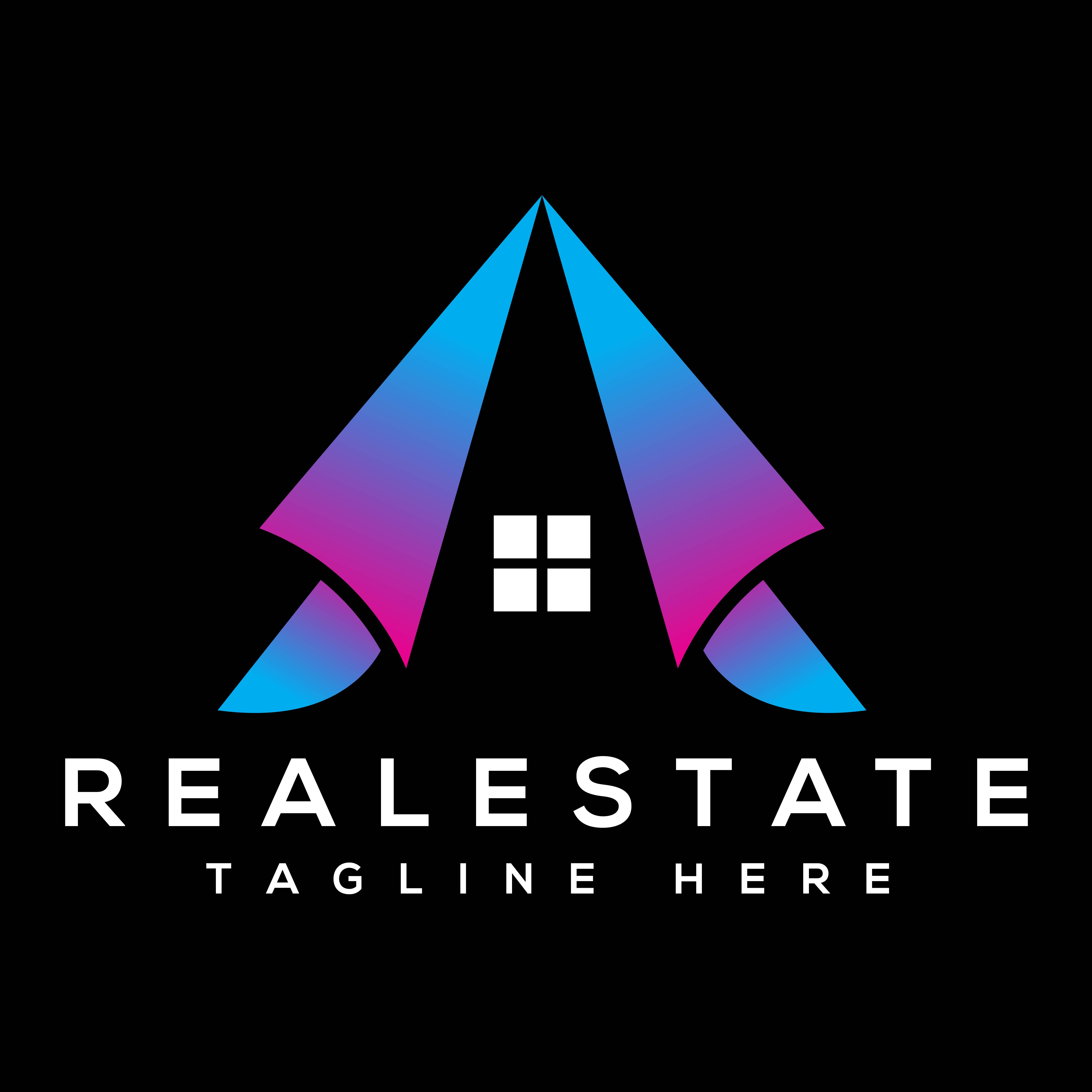 Real Estate Logo Design cover image.