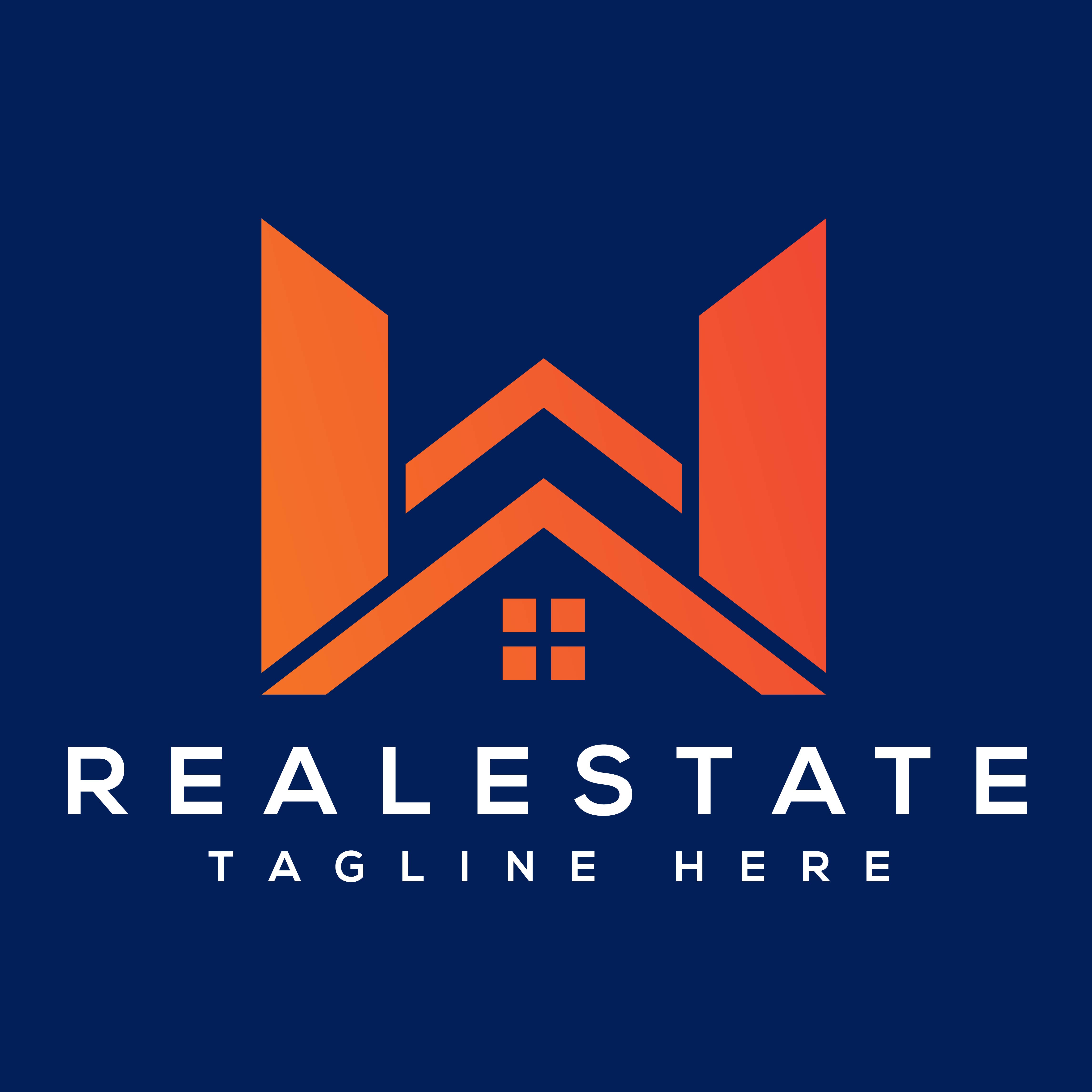 Real Estate Logo Design cover image.