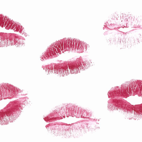 Real kiss lipstick of female main image preview.