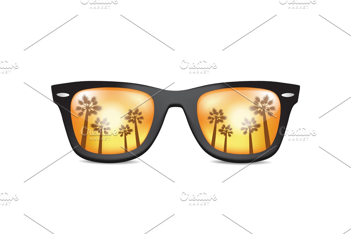 realistic sunglasses 264