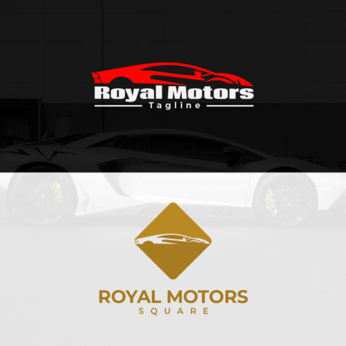 Royal Motors Lamborghini Logo Template image cover.