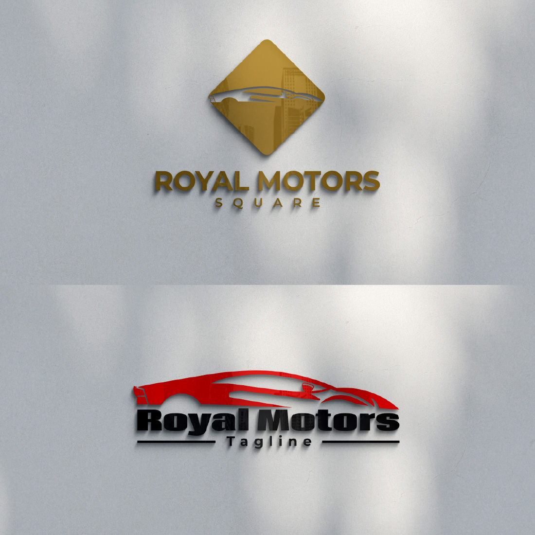 Royal Motors Lamborghini Logo Template preview.