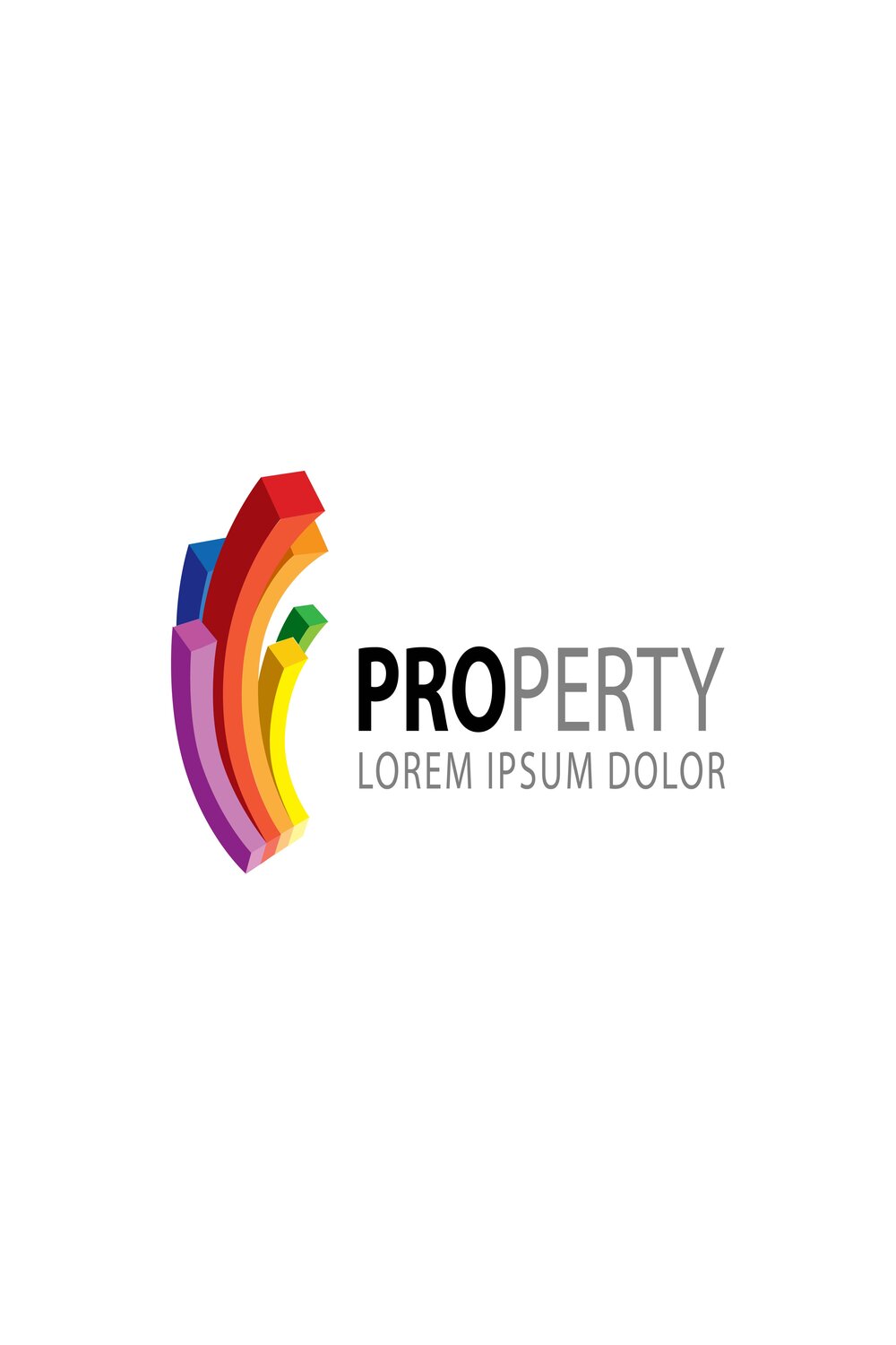 3d property logo pinterest preview image.