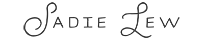 sadielew.com logo.