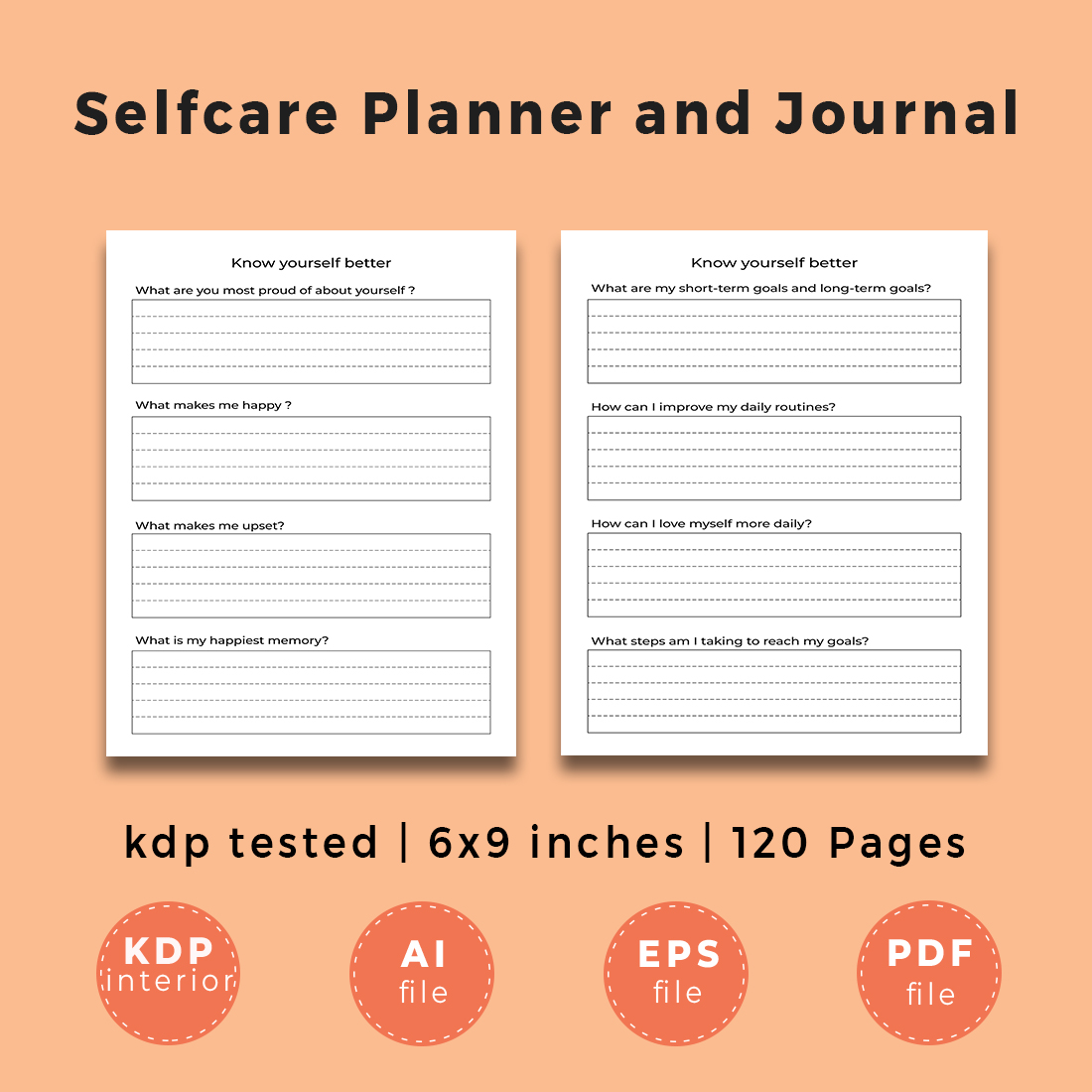 selfcare planner kdp interior 79