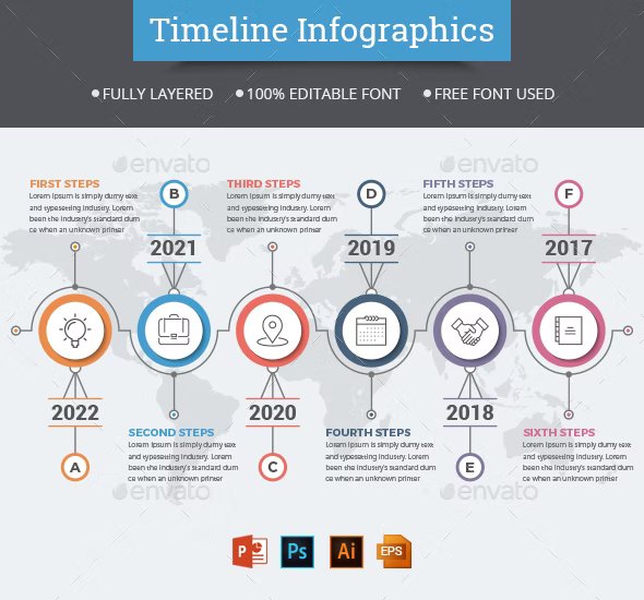 simple timeline infographics 898