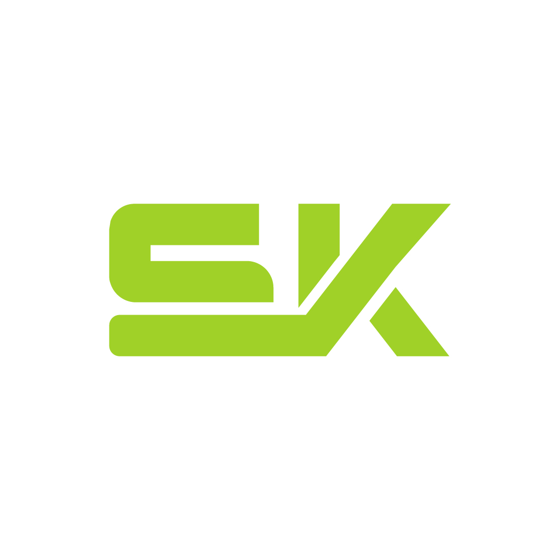 SK Logo Tattoo Design