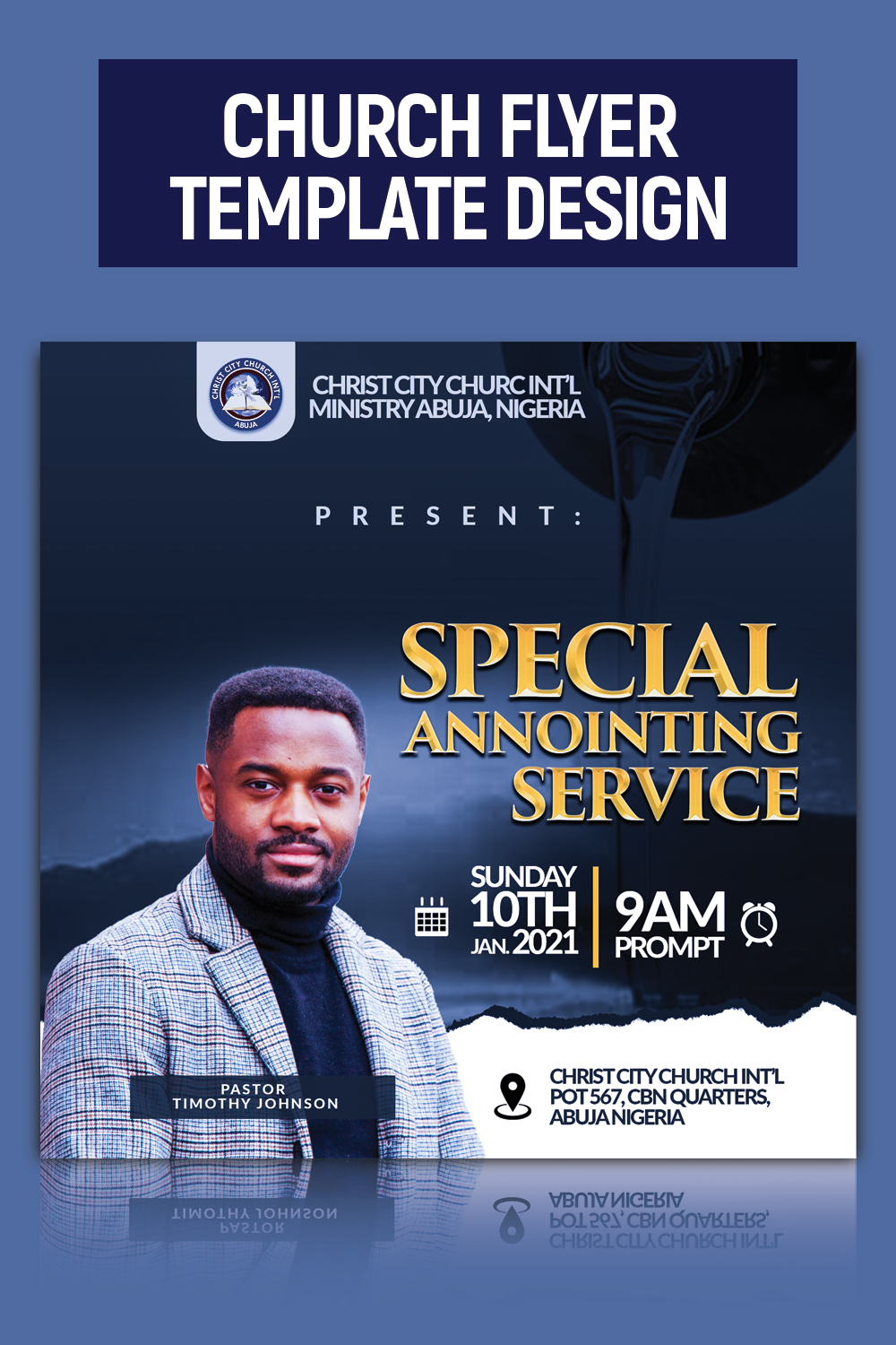 special anointing service pin 928