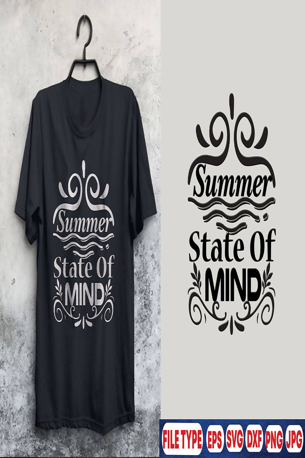 Summer-state-of-mind pinterest preview image.