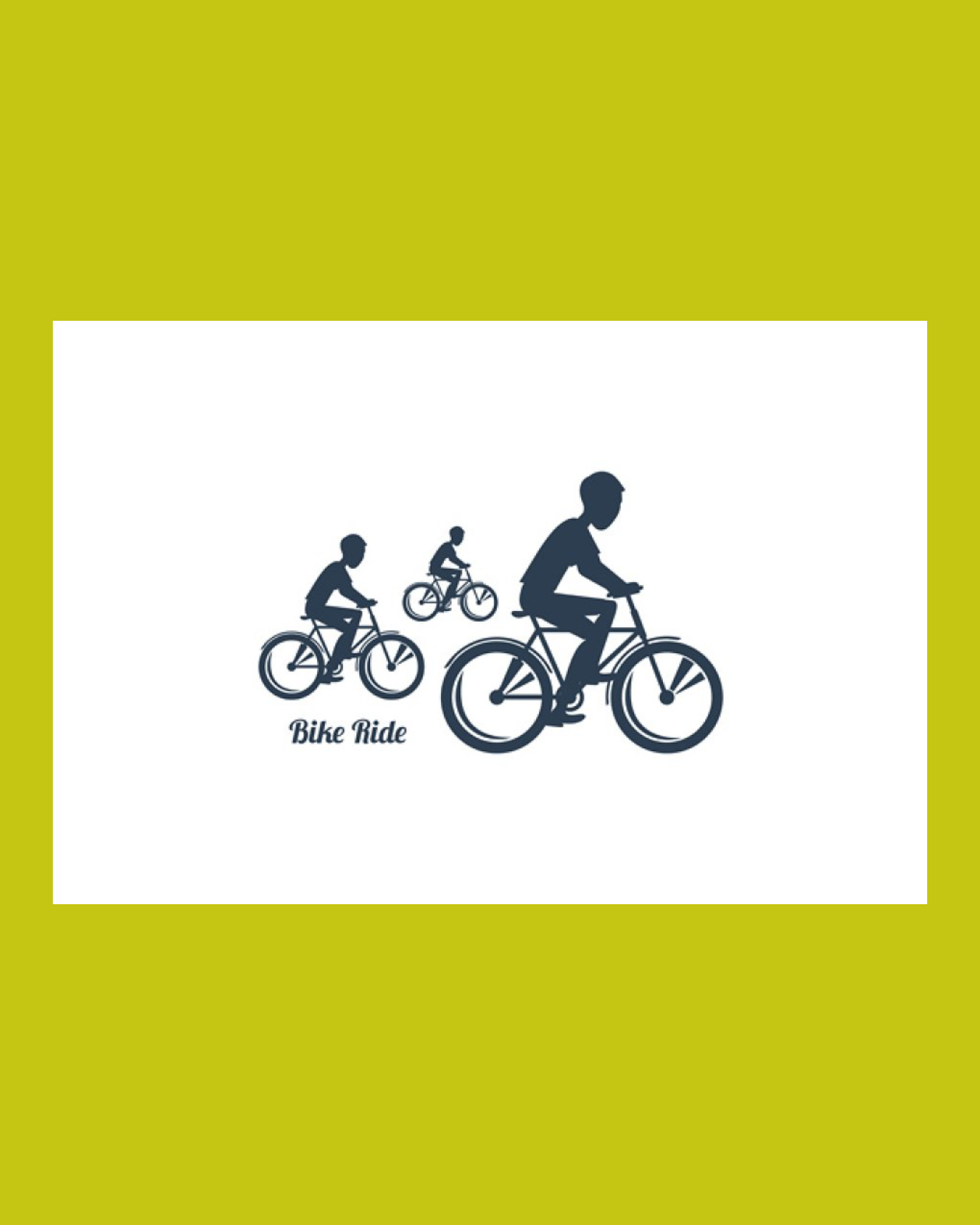 Teenagers riding bicycles silhouette pinterest image preview.