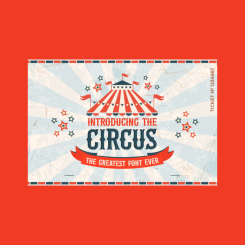 The Circus Font.