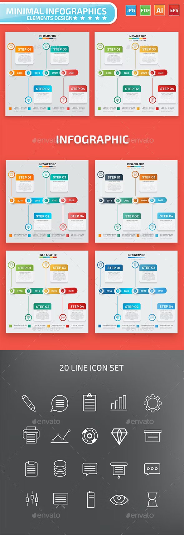 timeline infographic design 4 388