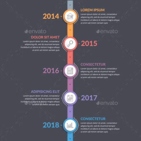 Timeline Infographics Main Cover.
