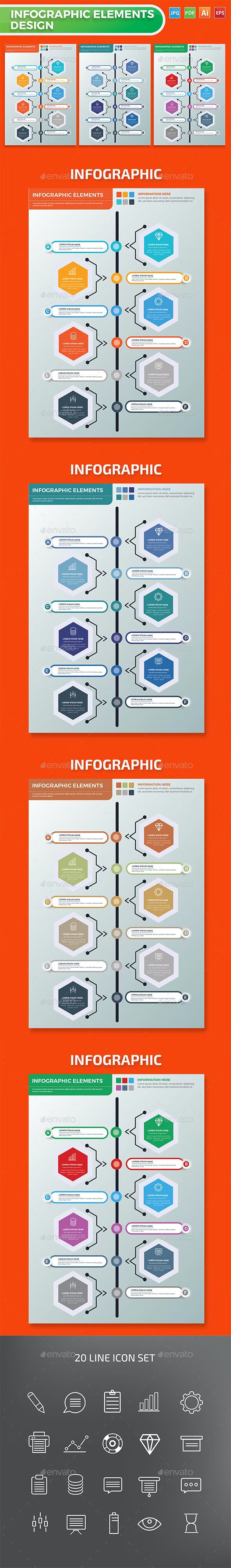 timeline infographics design 162