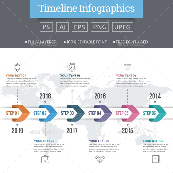 Tiimeline infographics main cover.