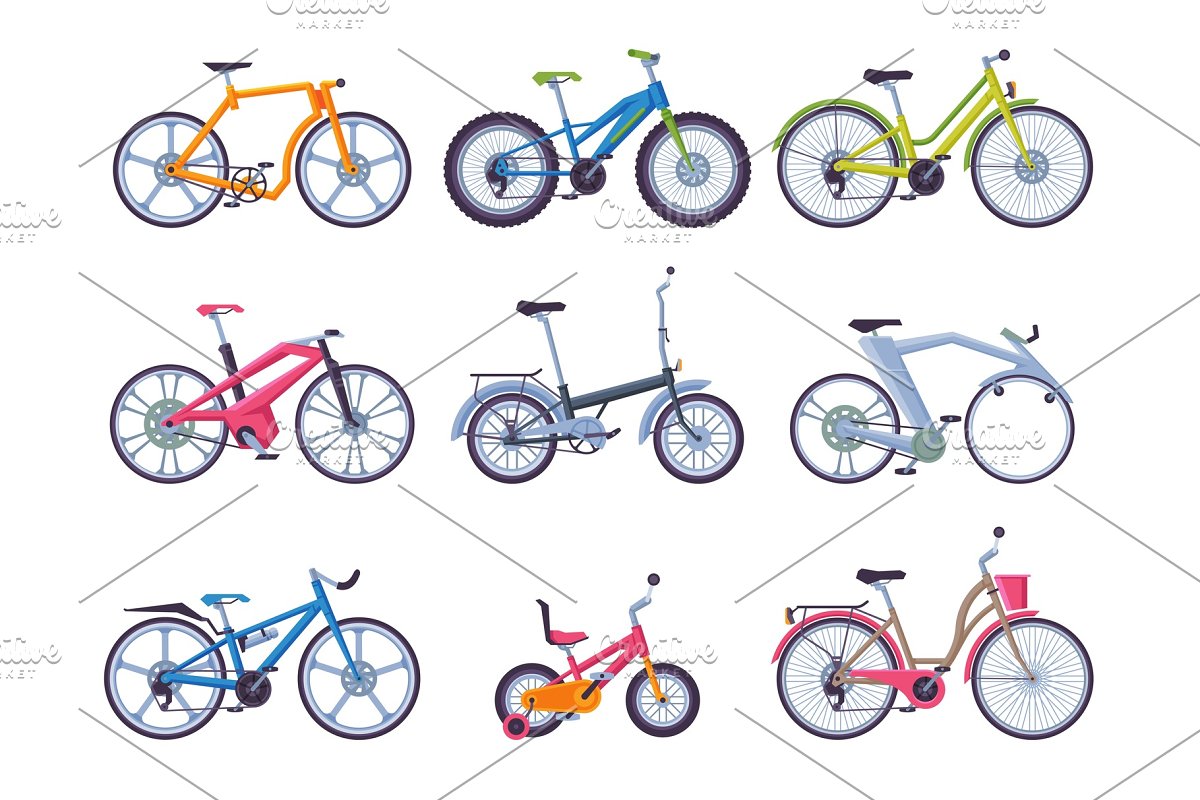 Cover image of Collection of Various Bicycles.