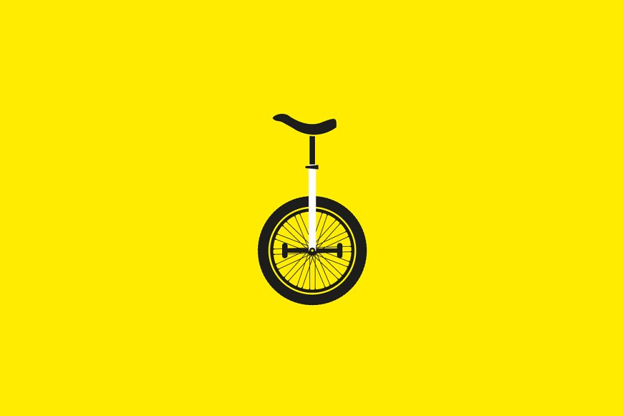 Unicycle .png image preview.
