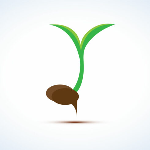 Green Plant Logo Design cover image.