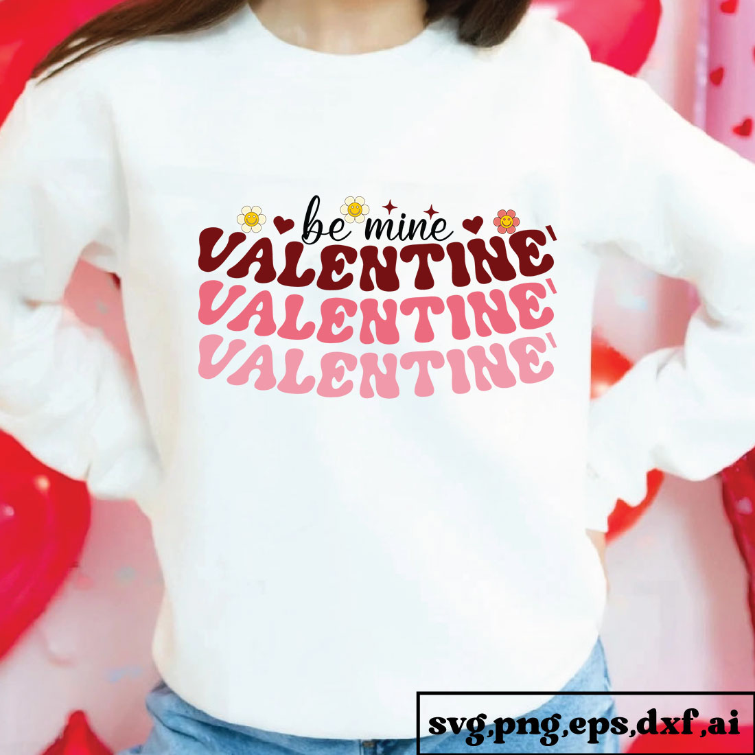 Be Mine Valentine's Sublimation cover image.