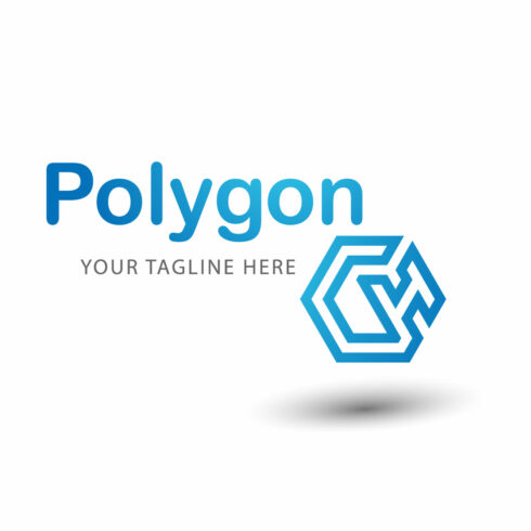 CH Letter Polygon Logo main cover.