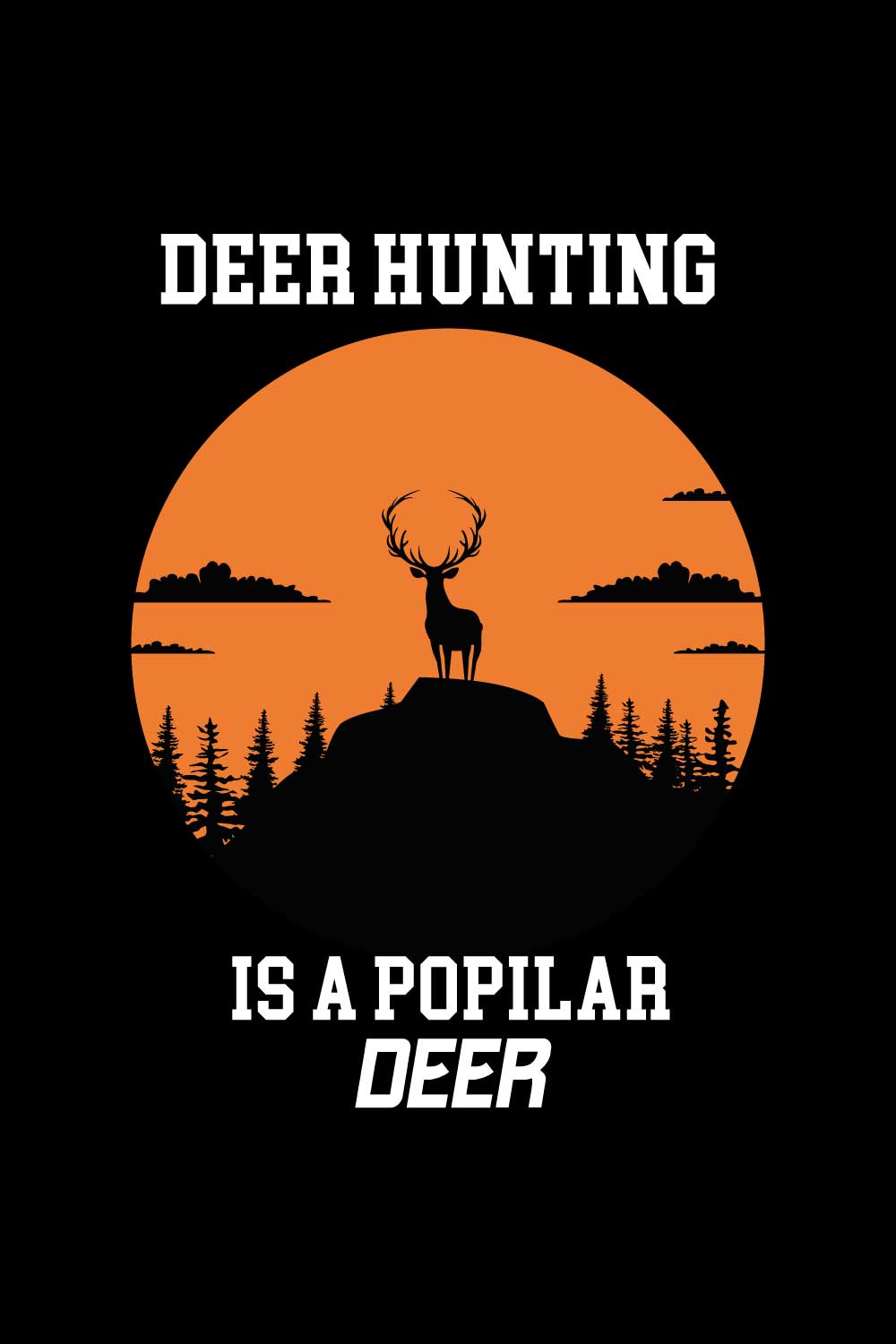 Deer Hunting Is A Popular Deer pinterest image.