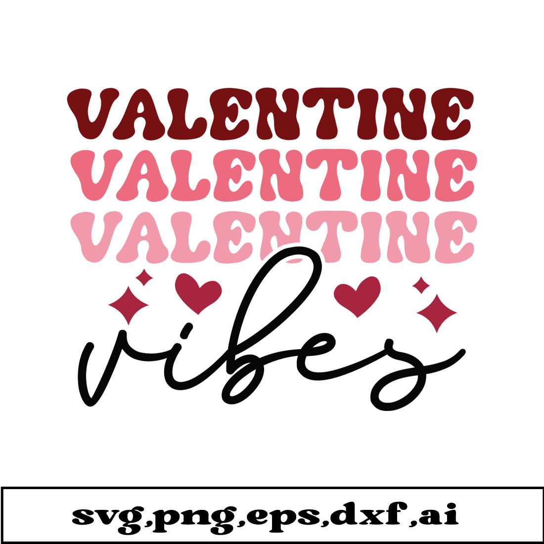 Valentine's Day SVG cover image.