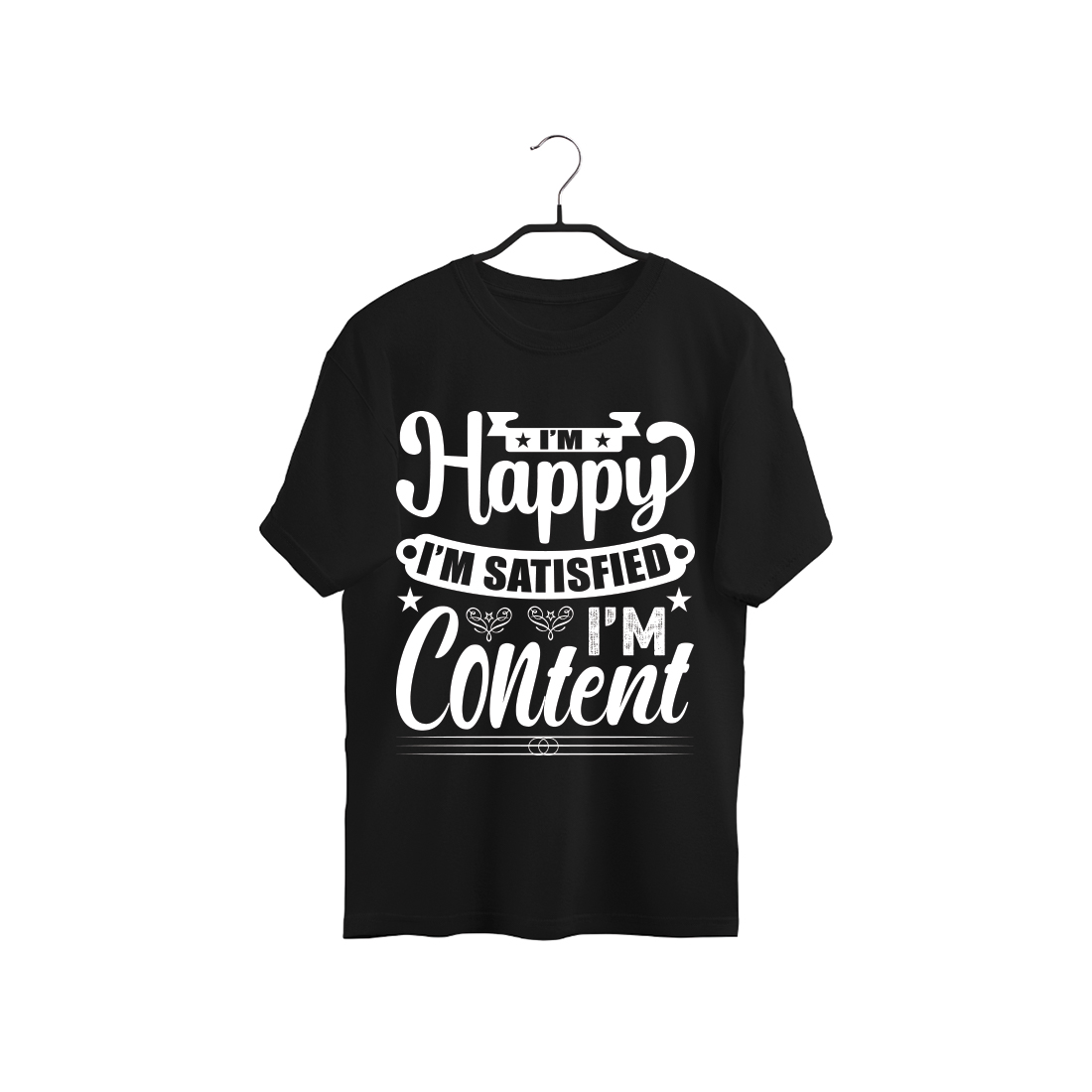 Typography T-shirt Design cover image.