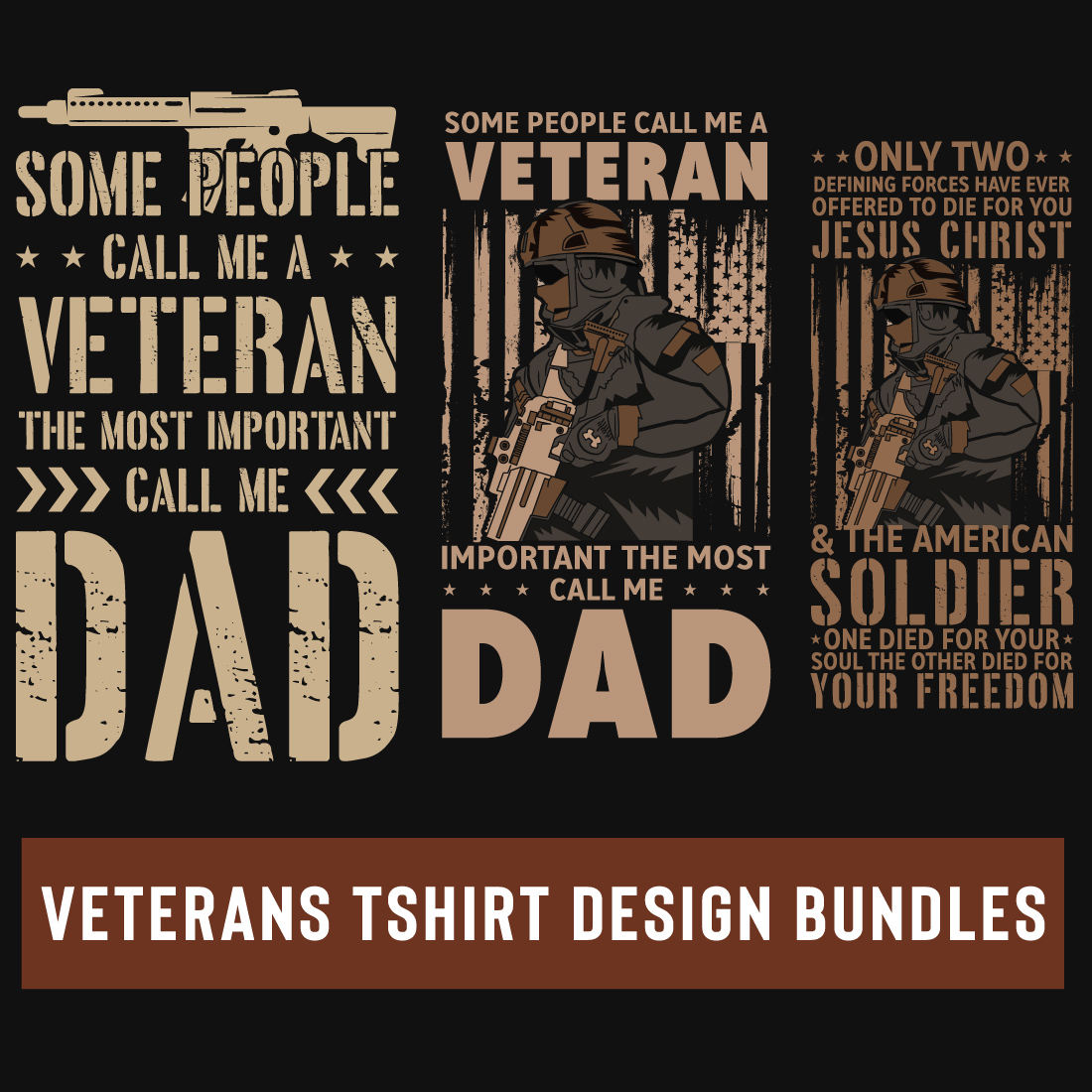 Veterans Day T-Shirt Bundle Designs main cover