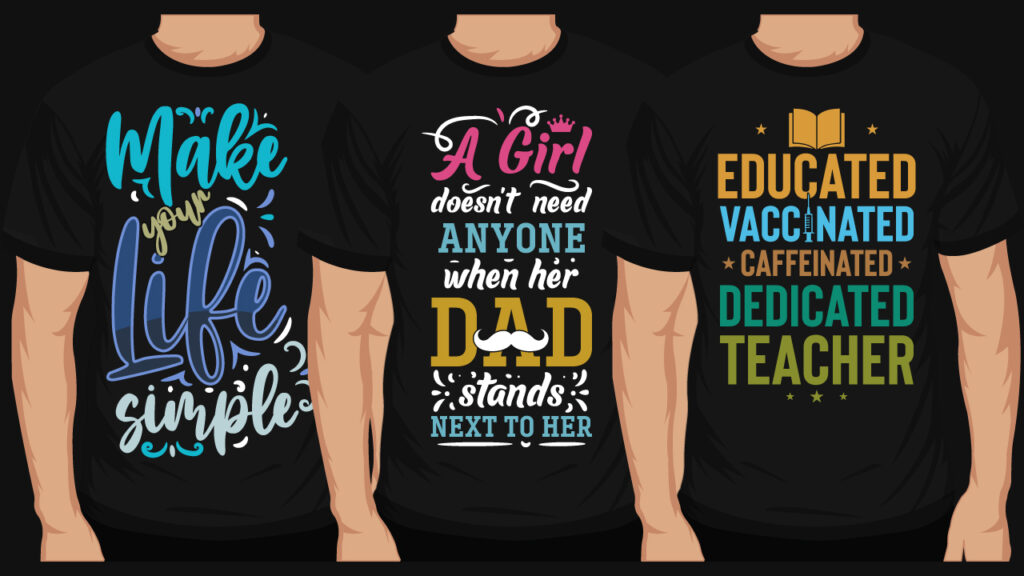 10 Best Mix Typography T-Shirt Designs Bundle - MasterBundles