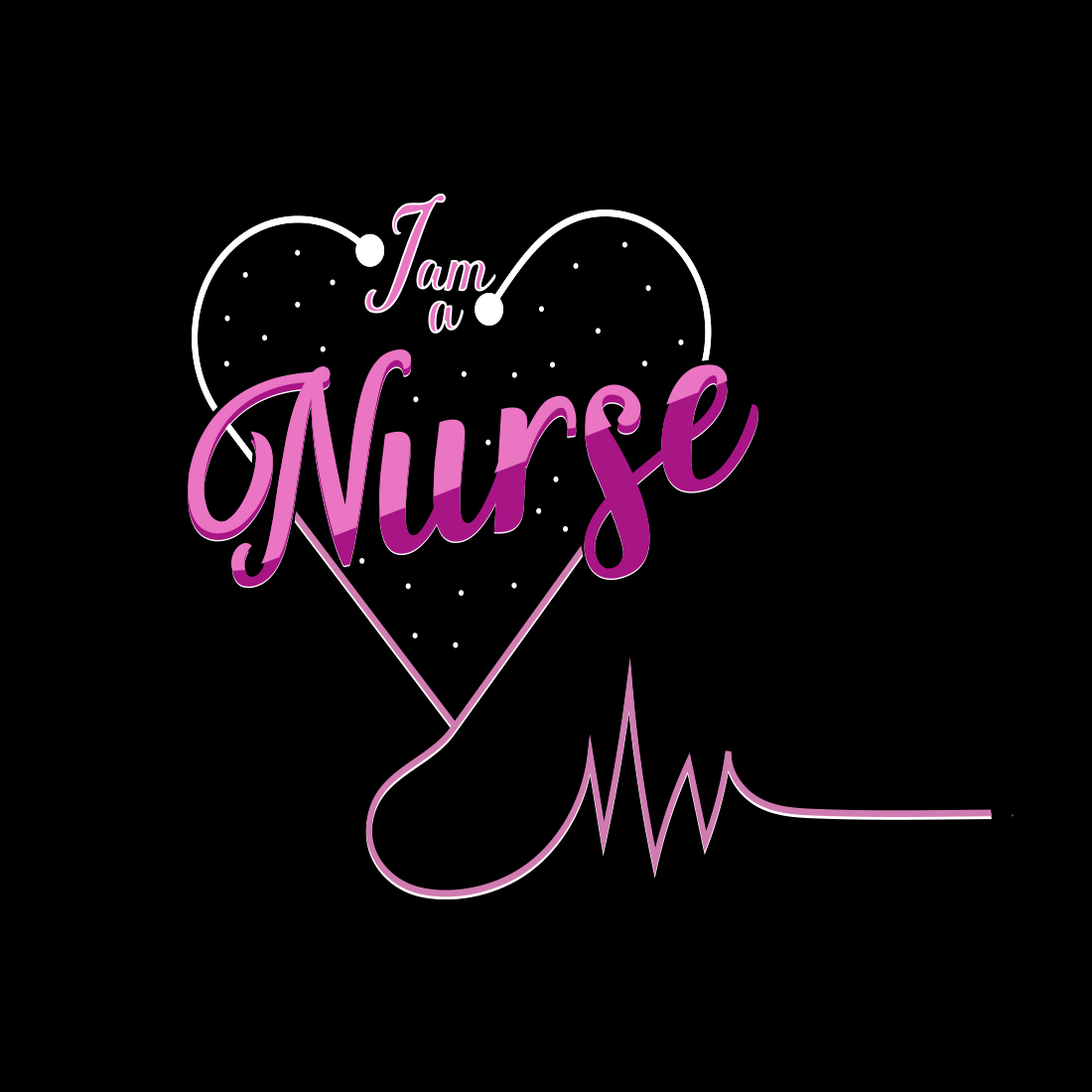 Beautiful image for prints on the theme of a nurse