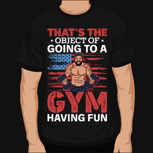 Gym Or Fitness T-Shirt Design main cover