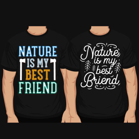 2 Nature Us My Best Friends T-Shirt Design main cover