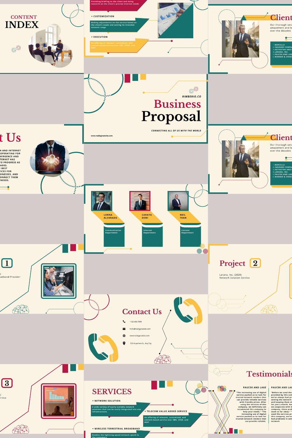 Marketing Plan Powerpoint Presentation Template pinterest image.