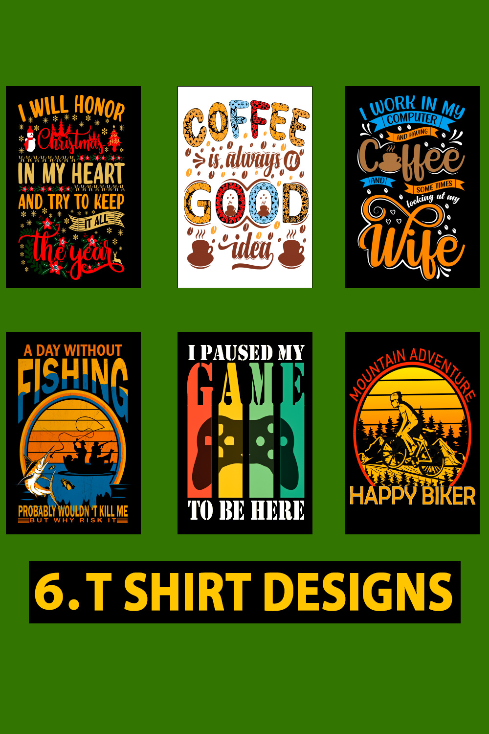 6 Best Typography T Shirt Designs Bundle Masterbundles 2667