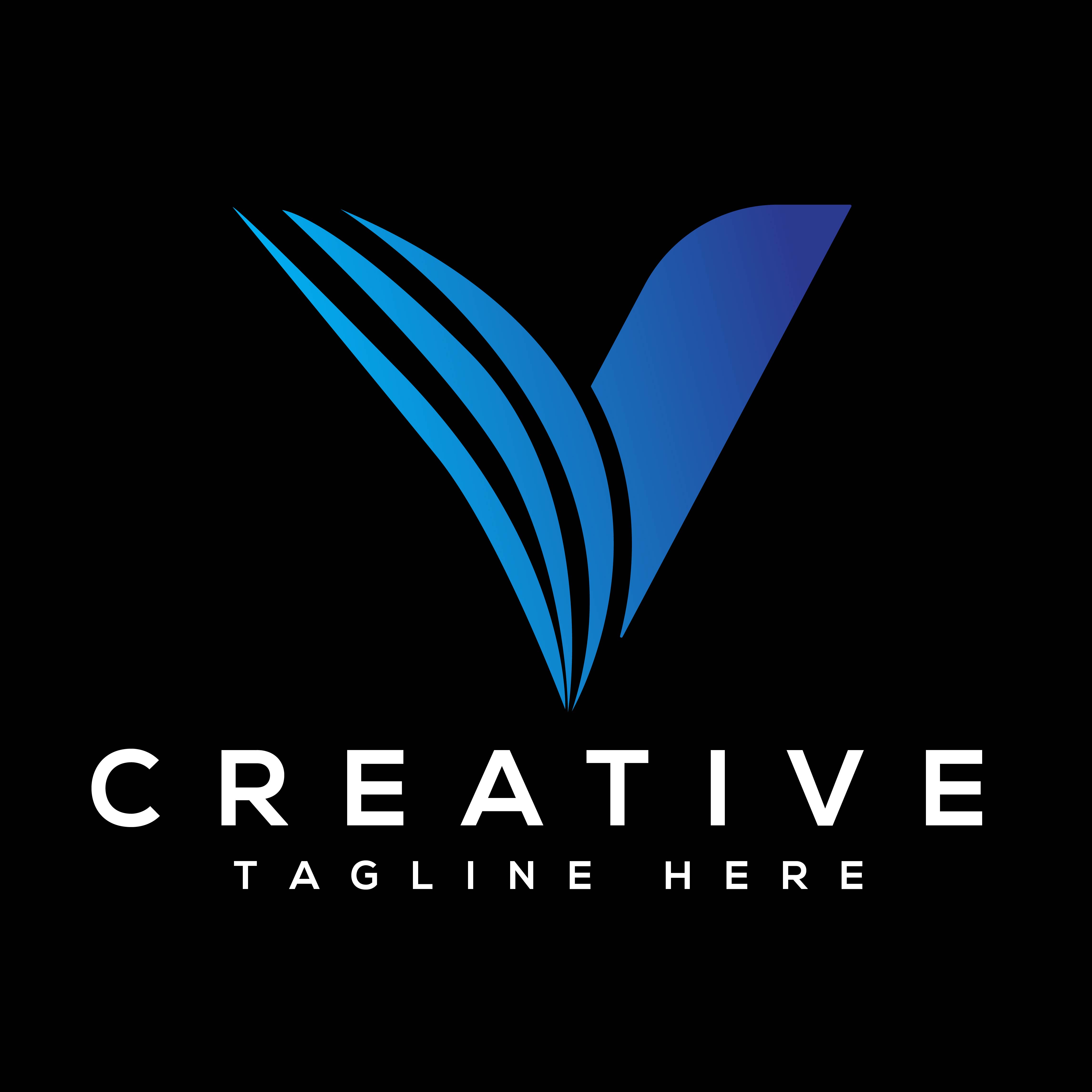 Letter V Logo Design cover