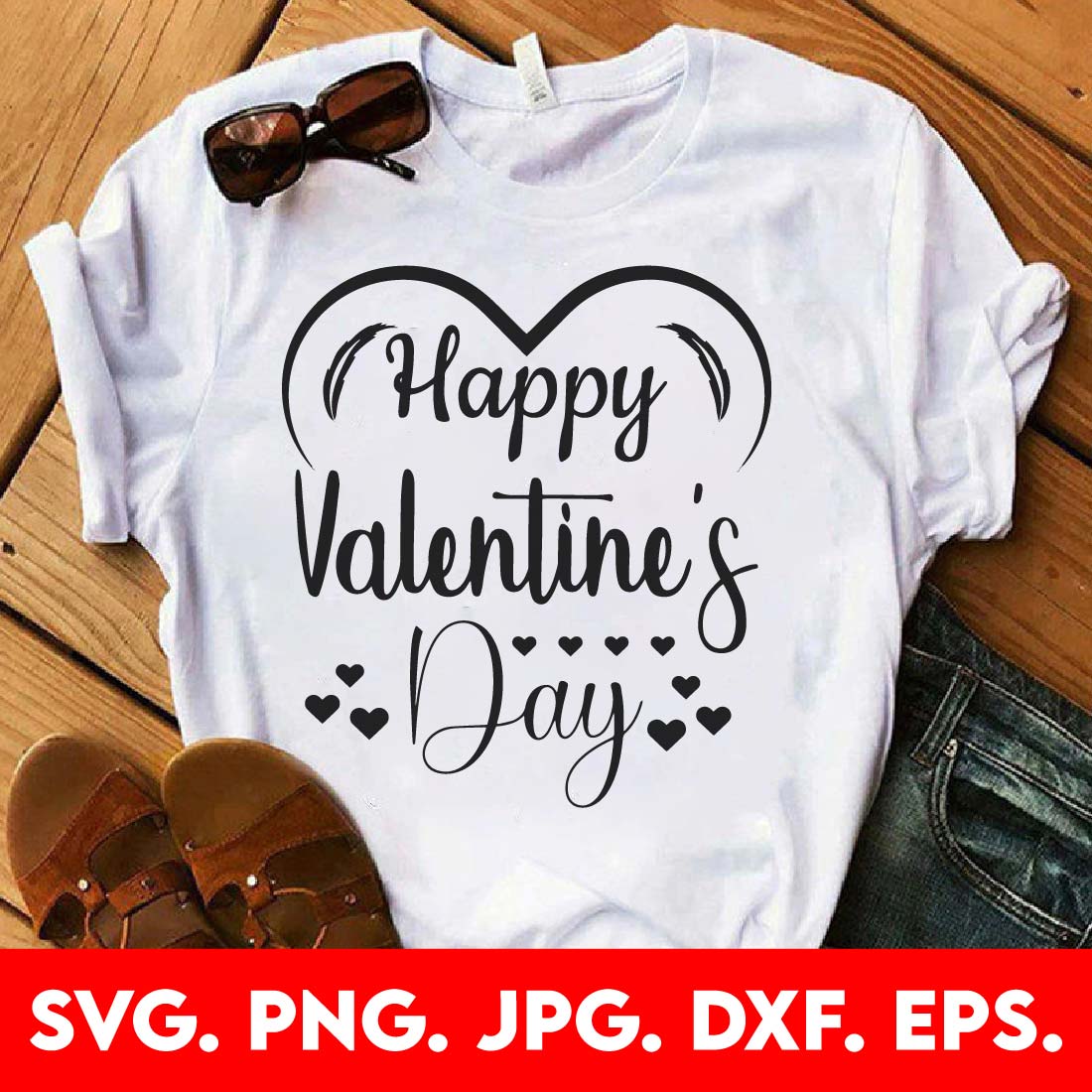 T-shirt Valentine Quote cover image.