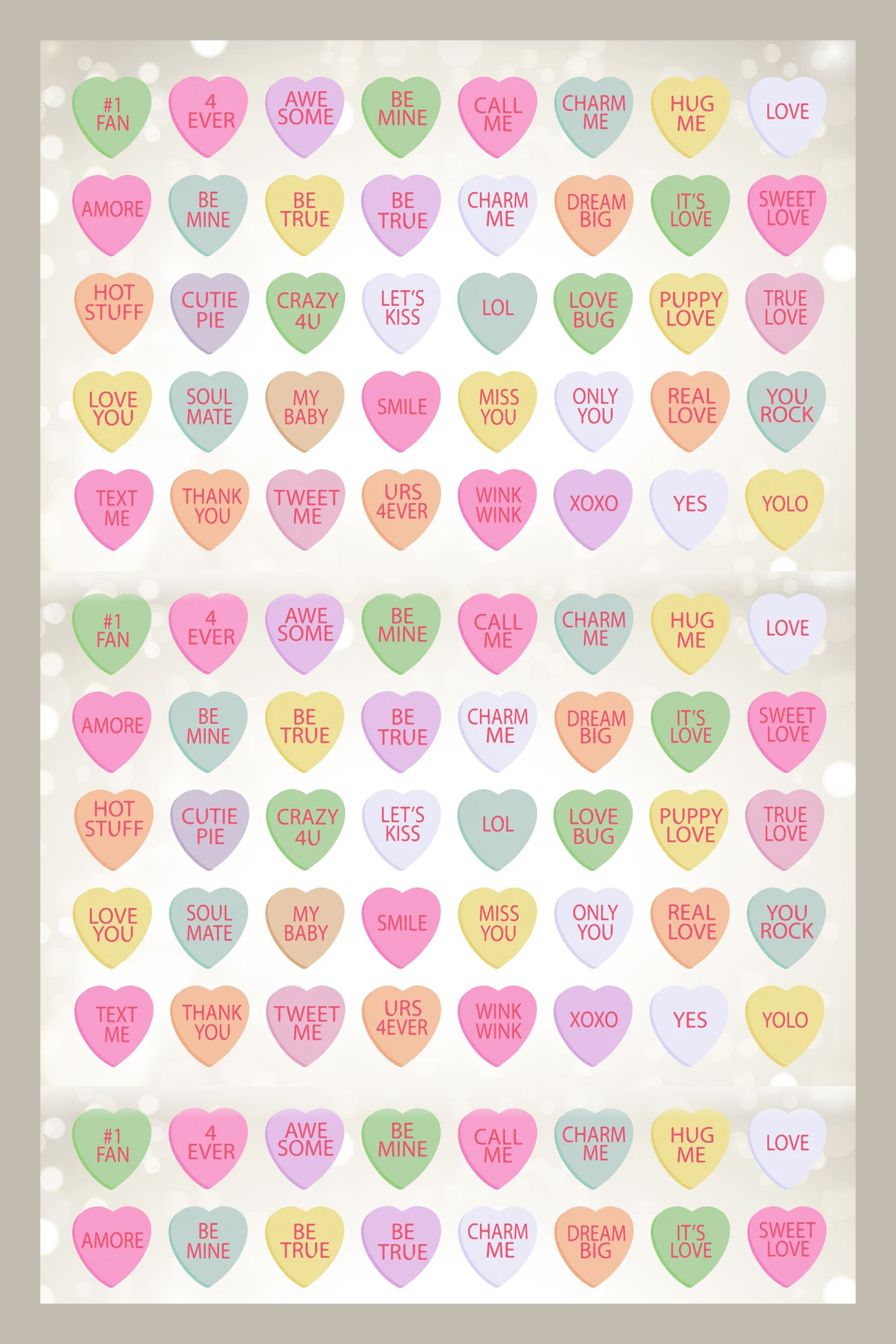 Glitter Heart Frames Clipart Digital Planner Stickers, Ombre Glitter Heart  Clipart, Rainbow Glitter Heart Stickers, Heart Frame Stickers Png 