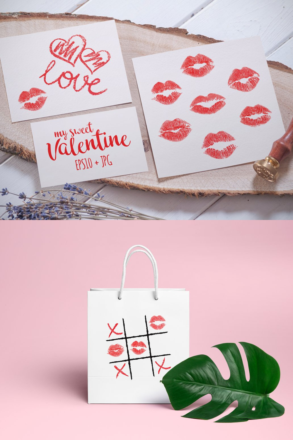 Valentine Kisses - Pinterest.