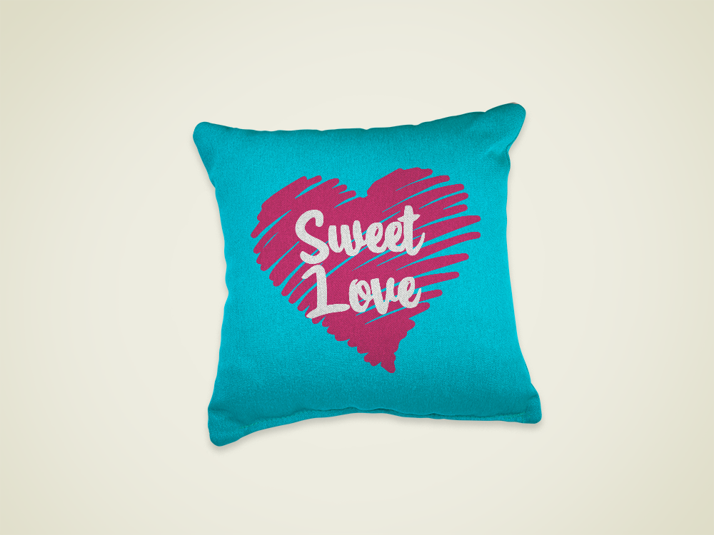 Valentine's Day Fall in Love Colorful Mockup PillowBundle Designs preview image.