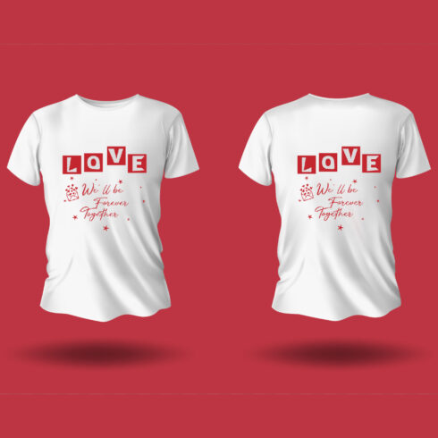 valentines day couple t shirt 299