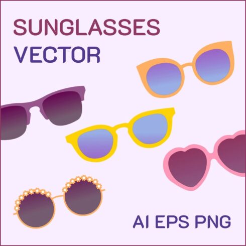 Vector sunglasses main cover.