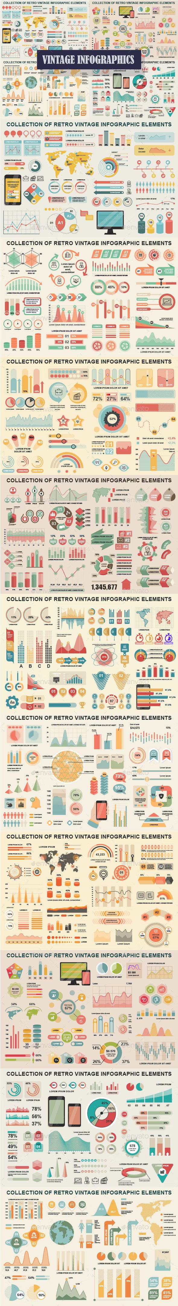 vintage infographics 103