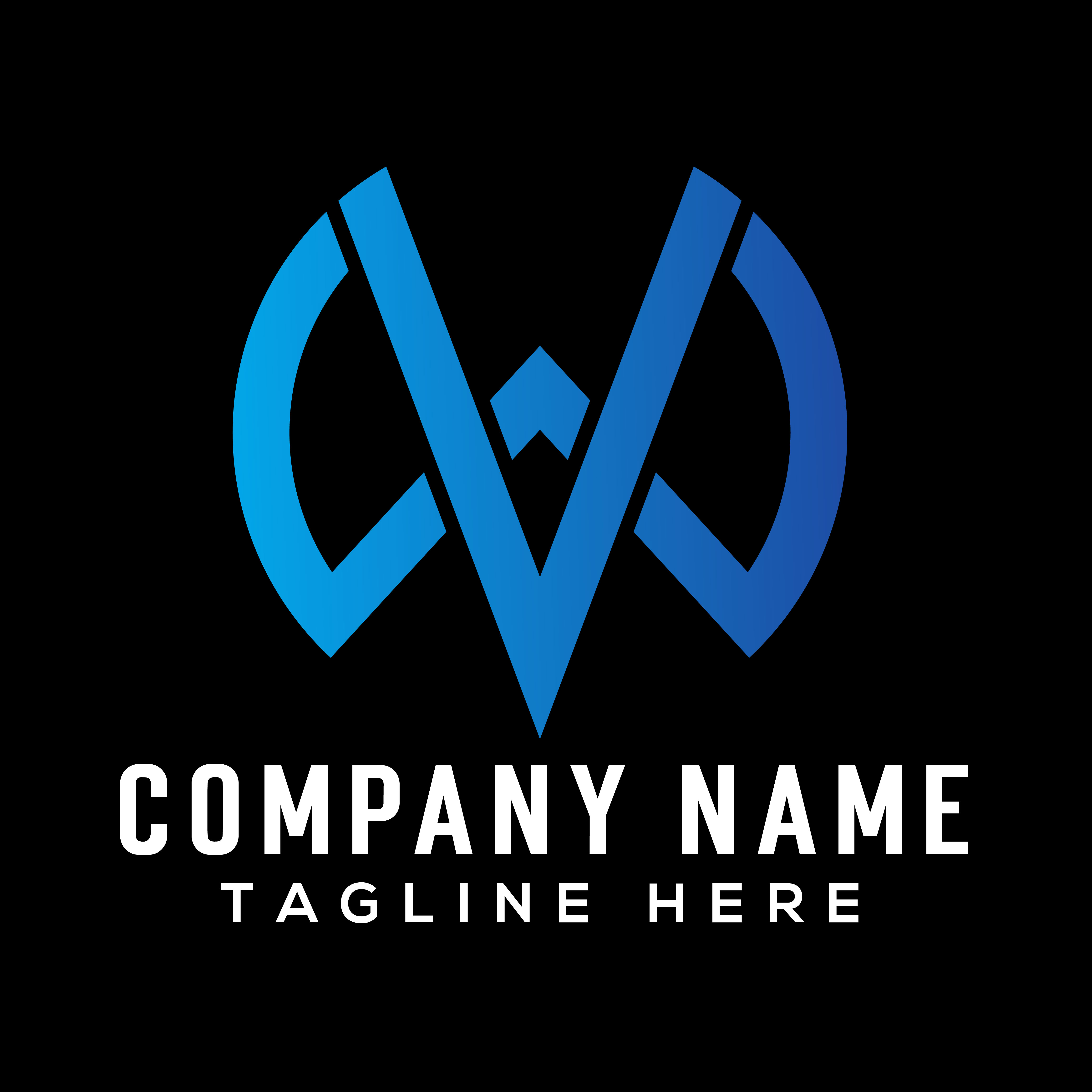 Letter VW Logo Design cover image.