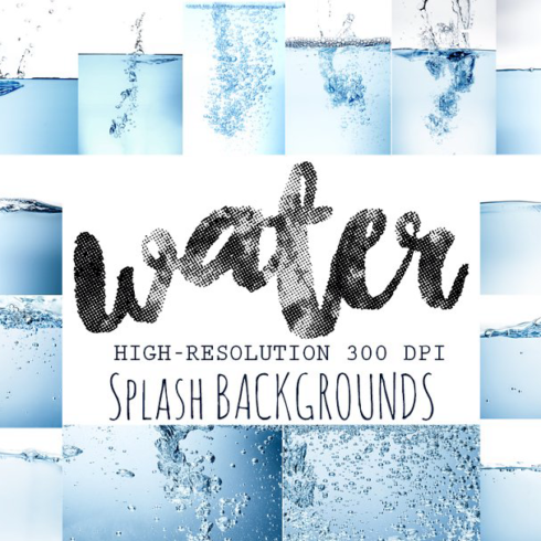 Water wave backgrounds main image preview.
