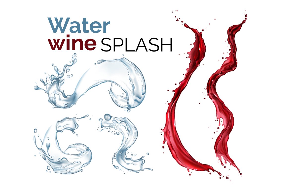 water wine splash 428