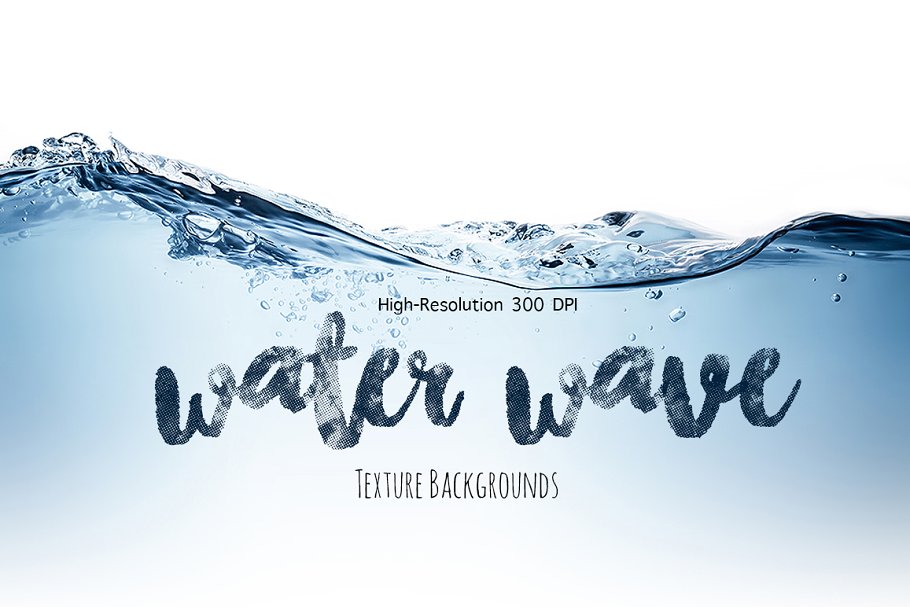 Water Clean Wave Backgrounds preview.